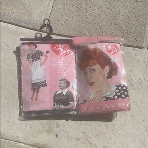 I Love Lucy! Halloween WIG INCLUDED Costume Women’s Size 6-8